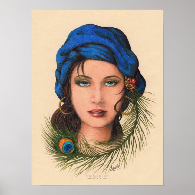 Póster Gitano (Frente)