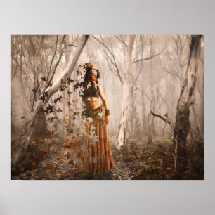 Póster Gitano forestal 1
