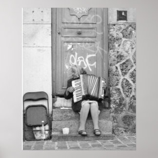 Póster Gitano parisino