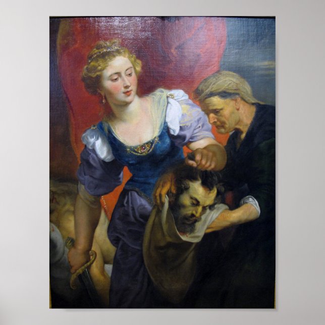 Póster Giuditta e Oloferne (Frente)