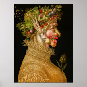 Póster Giuseppe Arcimboldo - Summer