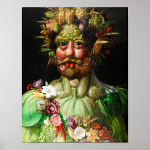 Póster Giuseppe Arcimboldo: Vertumnus