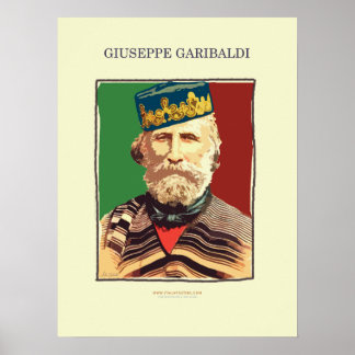 Póster Giuseppe Garibaldi Poster