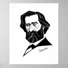 Póster Giuseppe Verdi