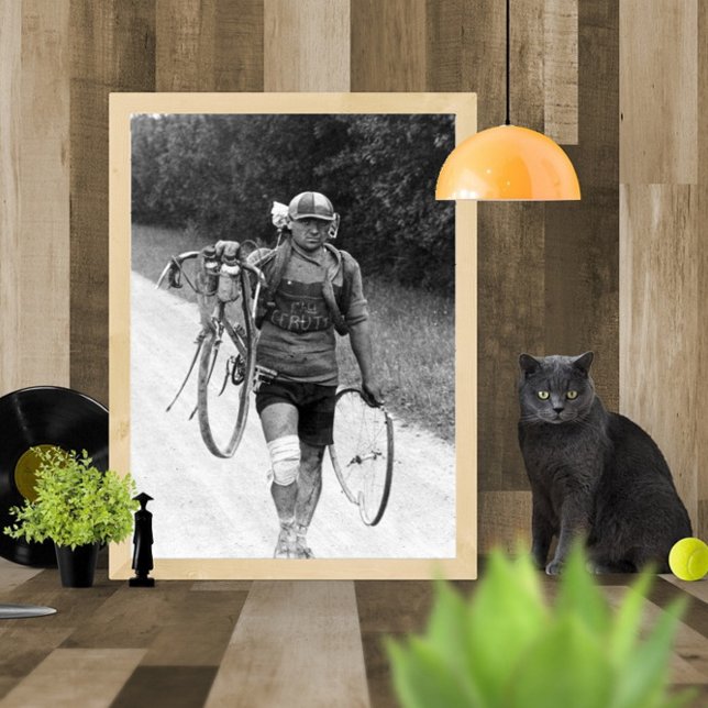 Póster Giusto Cerutti Tour de Francia 1928 después del na (Subido por el creador)