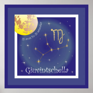 Póster Giuvintschella 23 Poster de avust fin de 23 de dic