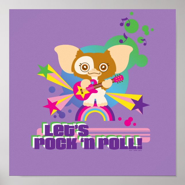 Póster Gizmo | Rock 'n Roll (Frente)