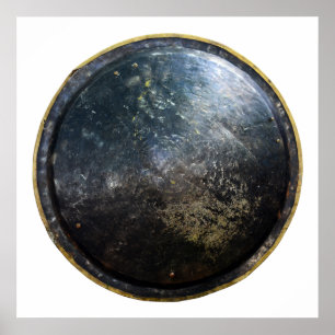 Póster gla trojan del escudo del escudo del escudo del