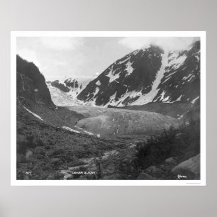 Póster Glaciar Alaska 1914 de Denver