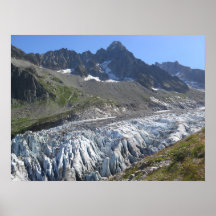 Glaciar Argentiere Alpes franceses