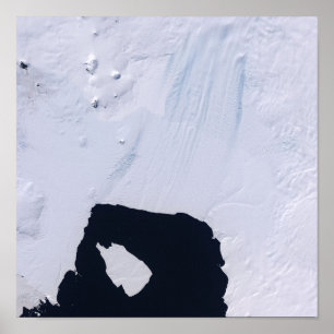 Póster Glaciar de la isla del pino