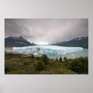 Póster Glaciar de Perito Moreno, la Argentina