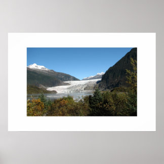 Póster Glaciar Mendenhall