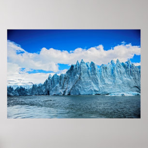 Póster Glaciar Perito Morena, Patagonia