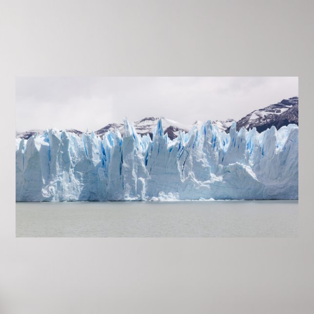 Póster Glaciar Perito Moreno, Patagonia, Argentina (Frente)