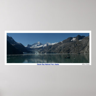 Póster Glacier Bay, Alaska