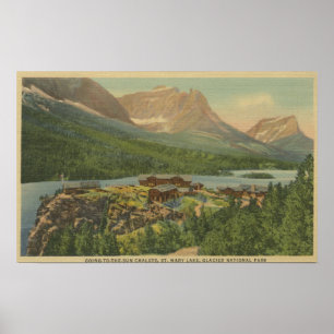 Póster Glacier National Park,