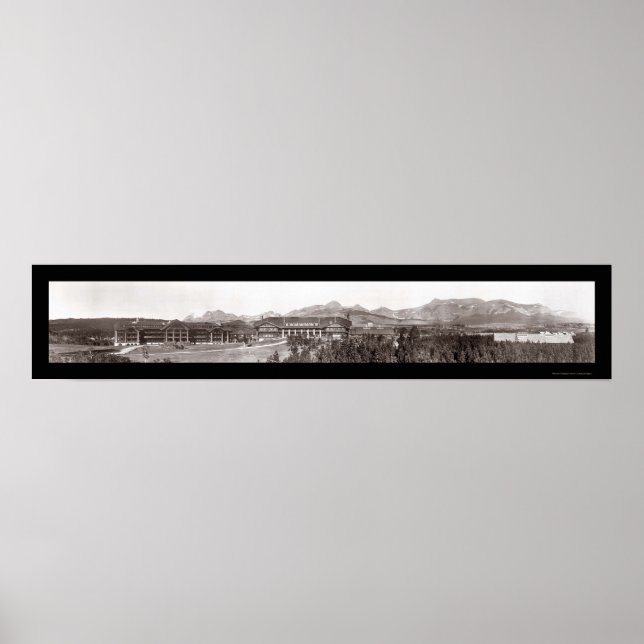 Póster Glacier Park Sunrise Photo 1916 (Frente)