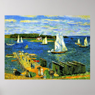 Póster Glackens: Bahía Mahone,