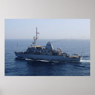 Póster Gladiador USS (MCM 11)