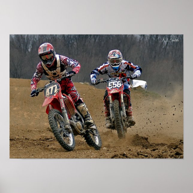 Póster Gladiadores modernos (Frente)