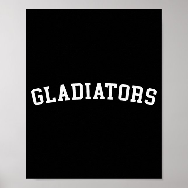 Póster Gladiators  (Frente)