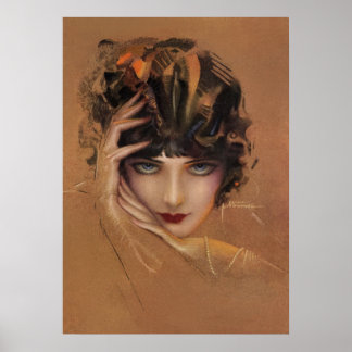 Póster Glam by rolf armstrong