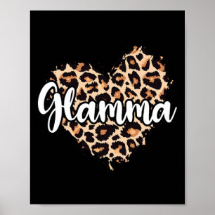 Póster Glamma Leopard