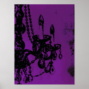 Póster Glamour candelabro ~ Poster