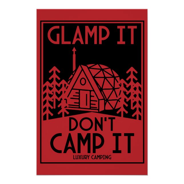 Póster Glamour de lujo (Anverso)