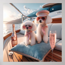 Póster Glamour moda de lujo foto de estilo de vida