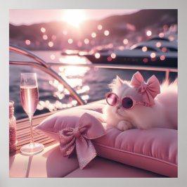 Póster Glamour moda de lujo foto de estilo de vida