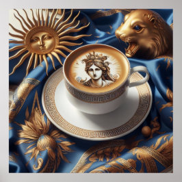 Póster Glamour moda de lujo foto de estilo de vida