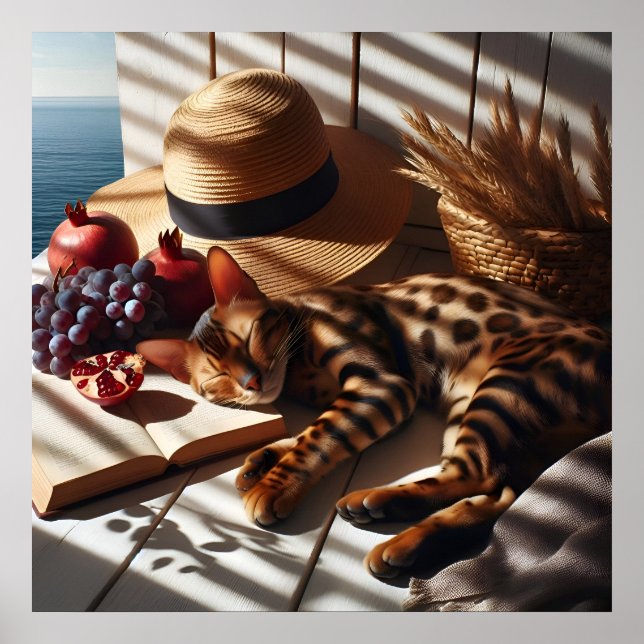 Póster Glamour moda de lujo foto de estilo de vida (Frente)