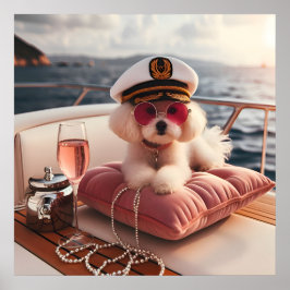 Póster Glamour moda de lujo foto de estilo de vida