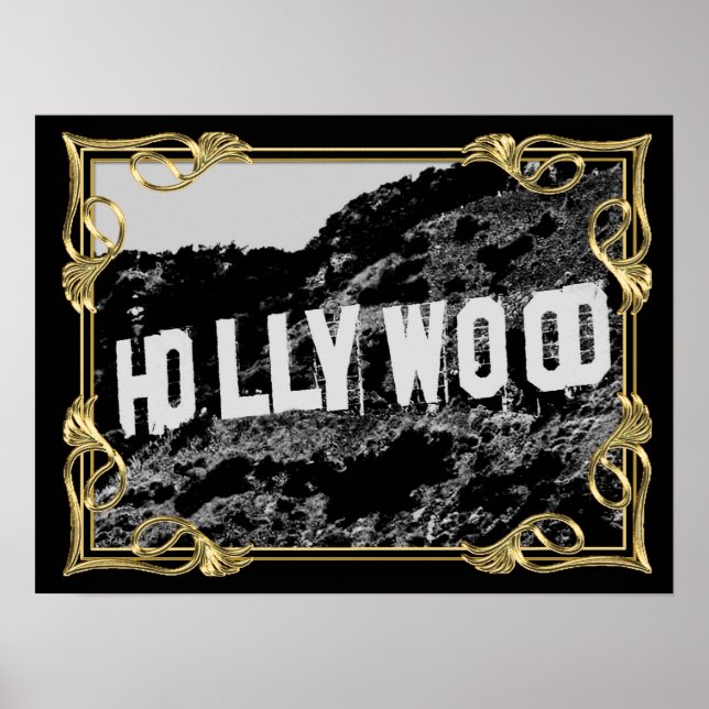 Póster Glamour poster de Hollywood DE 14.95 (Frente)