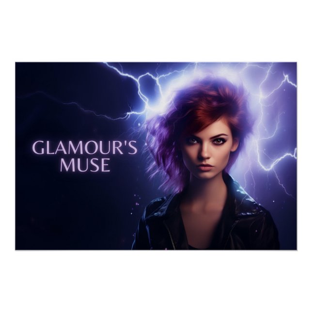 Poster Glamour's Muse (Anverso)