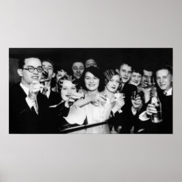 Póster GLASES ALTOS en SPEAKEASY c. 1929