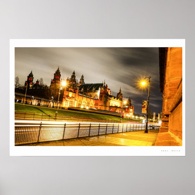 Póster Glasgow (Frente)