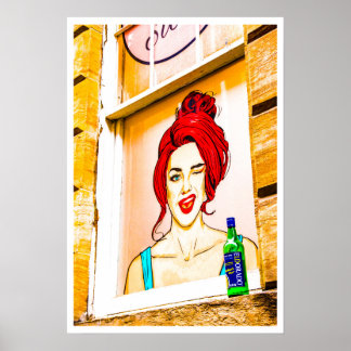 Póster Glasgow city scene