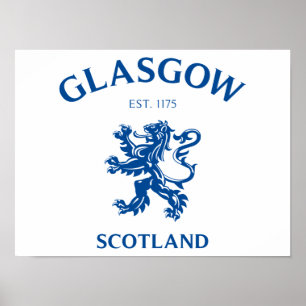 PÓSTER GLASGOW, ESCOCIA