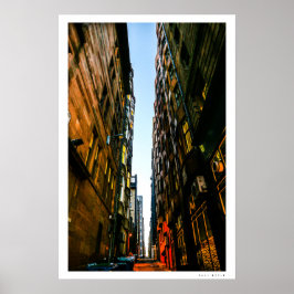 Póster Glasgow Lane