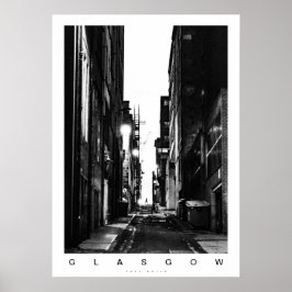 Póster Glasgow Lane
