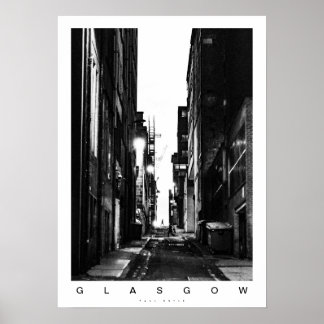 Póster Glasgow Lane