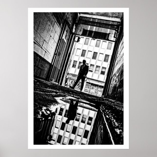 Póster Glasgow Lane (Frente)