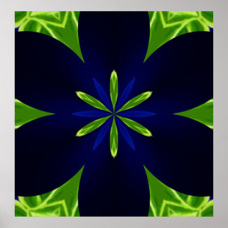 PÓSTER GLASS FLOWER