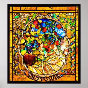 Póster Glass-Louis Tiffany 102
