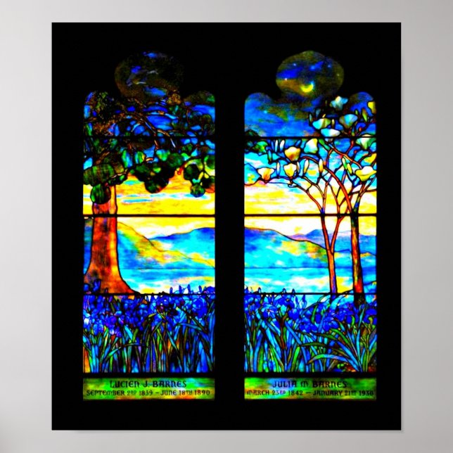 Póster Glass-Louis Tiffany 115 (Frente)