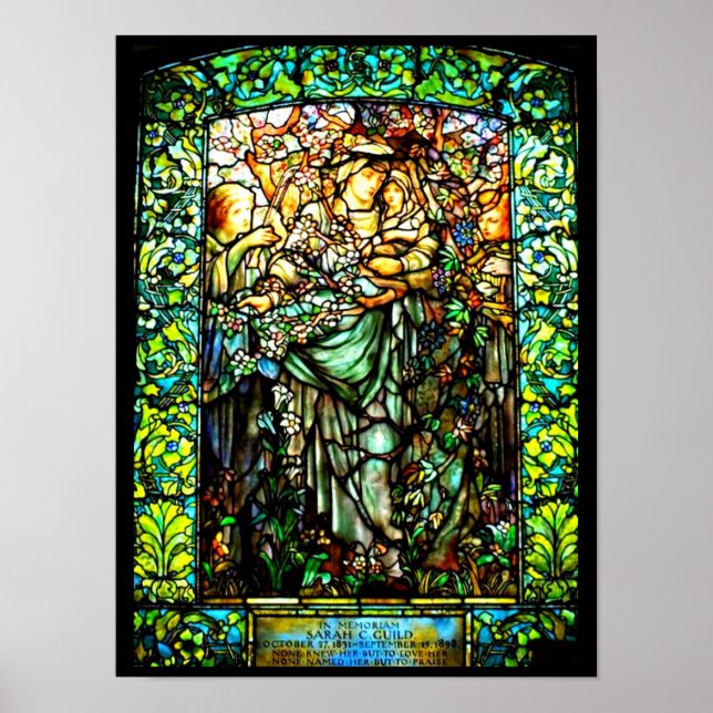 Póster Glass-Louis Tiffany 116 (Frente)