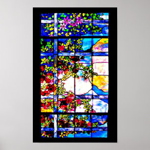 Póster Glass-Louis Tiffany 117